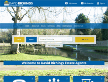 Tablet Screenshot of davidrichingsestateagents.co.uk